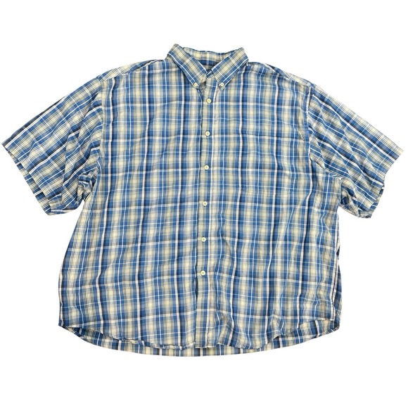 Puritan Other - Puritan Wrinkle Resistant Plaid Button Down Blue Men 2XL